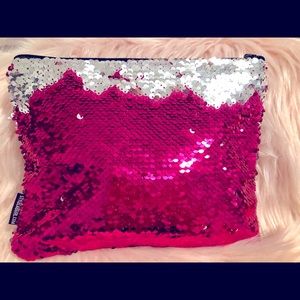 Sequins color changing makeup bag